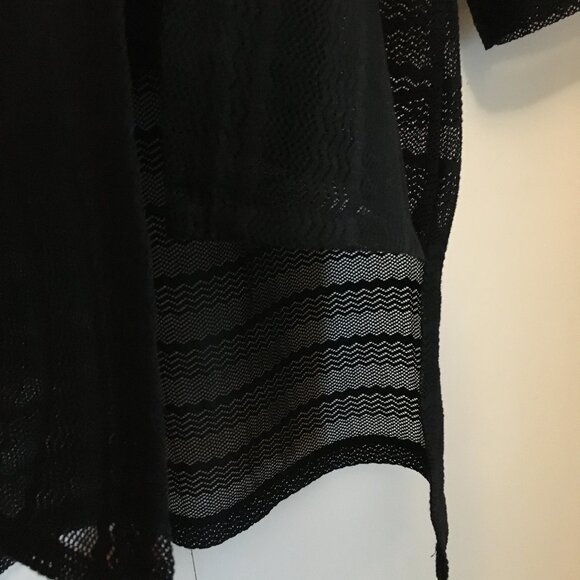 Black Lacy Cover Dress - Picture 8 of 15
